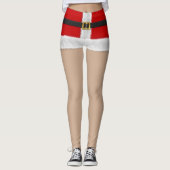 サンタクロース夫人がクリスマスおもしろいの衣装 レギンス (正面)