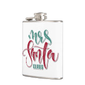 サンタクロース夫人 フラスク (左)