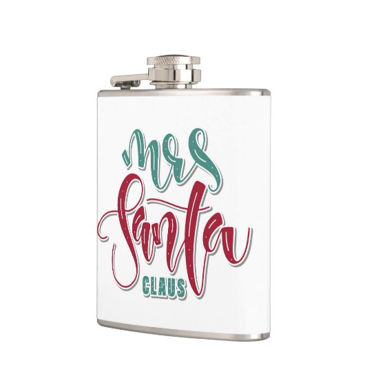 サンタクロース夫人 フラスク (左)