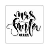 サンタクロース夫人 ラバースタンプ (インプリント)