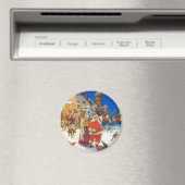 サンタクロース夫妻クロースの北極 マグネット (インサイチュ (食洗機))