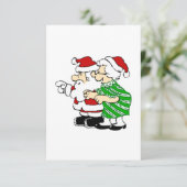 サンタクロース夫婦 招待状 (スタンド正面)