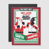 サンタクロース対クランプスボクシングマッチグッド対イビル (正面/裏面)