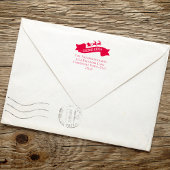 サンタクロース差出人住所クリスマス セルフインキングスタンプ