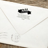 サンタクロース差出人住所クリスマス セルフインキングスタンプ