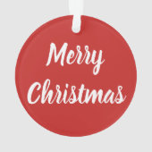 サンタクロース帽をかぶった共和党の象 オーナメント (裏面)