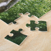 サンタクロース帽をかぶったEX恐竜 ジグソーパズル (側面)