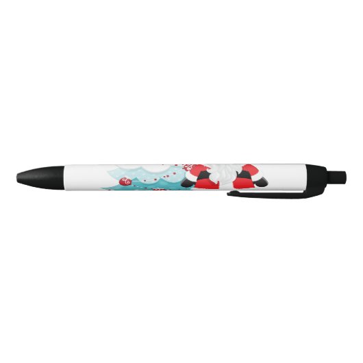 サンタクロース広場 黒ボールペン (ボトム)