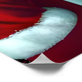 サンタクロース得は飲み物が多い | AIアートポスター ポスター (角)