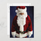 サンタクロース悲しい シーズンポストカード (正面/裏面)