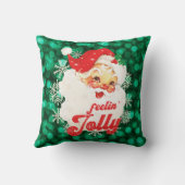 サンタクロース感じズすてきクリスマスホームデコール クッション (裏面)