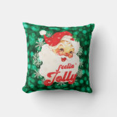 サンタクロース感じズすてきクリスマスホームデコール クッション (正面)