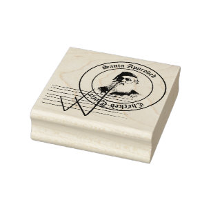 サンタクロース承認スタンプを2回確認 ラバースタンプ