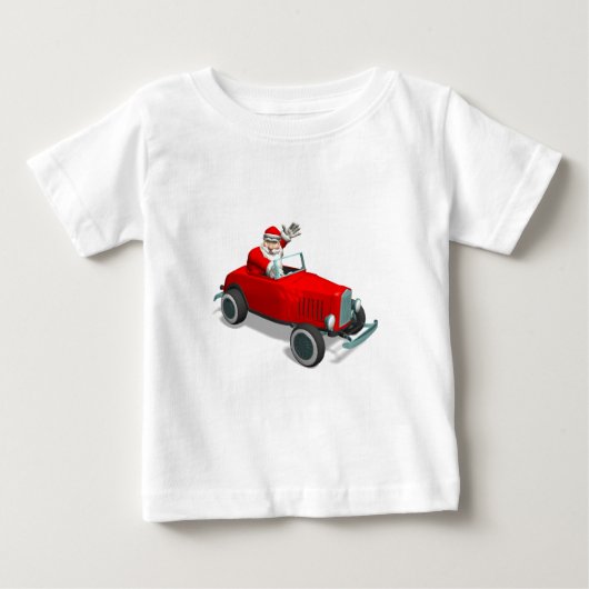 サンタクロース改造イン ベビーTシャツ (正面)