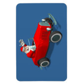 サンタクロース改造赤 マグネット (縦)