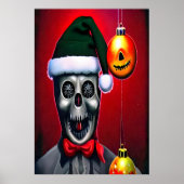 サンタクロース新ヘルパー | AIアートポスター ポスター (正面)