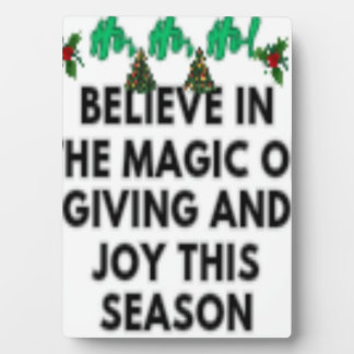 サンタクロース新年おめでとう💐 フォトプラーク