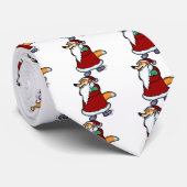 サンタクロース服を着た狼 ネクタイ (ロール)