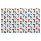 サンタクロース来からミシガン ファブリック (ファットクウォーター)
