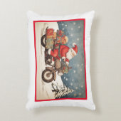 サンタクロース来の町へ アクセントクッション (正面(垂直))