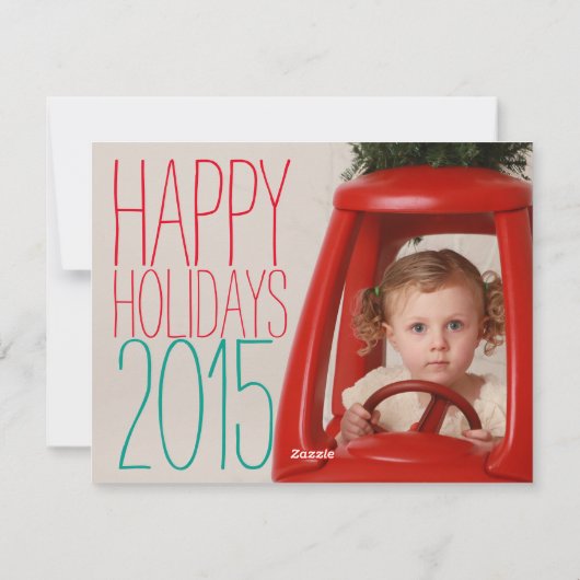 サンタクロース来はタウンクリスマスカードへ シーズンカード (裏面)