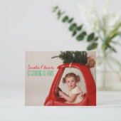 サンタクロース来はタウンクリスマスカードへ シーズンカード (スタンド正面)