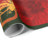 サンタクロース来はタウンラッピング紙 ラッピングペーパー (ロールコーナー)