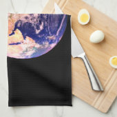 サンタクロース来は町のキッチンタオルへ キッチンタオル (四つ折り)