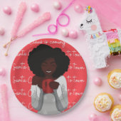 サンタクロース来は町のパーティーだ ペーパープレート (パーティー)