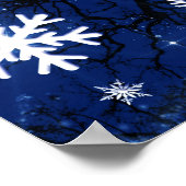 サンタクロース来は町のポスターだ ポスター (角)