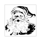 サンタクロース来は町の大きな広場にある ラバースタンプ (インプリント)