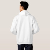 サンタクロース来は私の町のTシャツの家に住んでいる パーカ (裏面フル)
