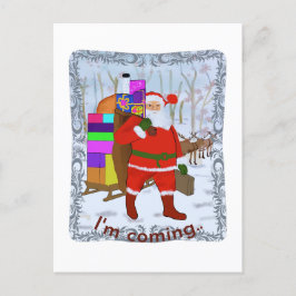 サンタクロース来は ポストカード