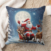サンタクロース枕 クッション (ブランケット)