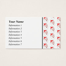 サンタクロース柄。