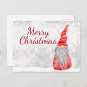 サンタクロース格言オンスノーイフィールド ポストカード (正面/裏面)