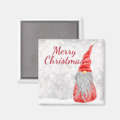 サンタクロース格言オンスノーウィーフィールド マグネット (正面/裏面)