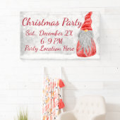 サンタクロース格言オンスノーウィーフィールド  横断幕 (インサイチュ)