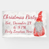 サンタクロース格言オンスノーウィーフィールド  横断幕 (横)