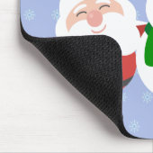 サンタクロース極熊かわいいホホホホホクリスマス マウスパッド (コーナー)