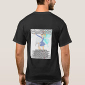 サンタクロース歯妖精の神話のファンタジーミーム Tシャツ (裏面)