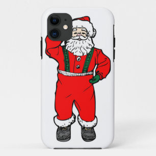 サンタクロース漫画イラストレーション iPhone 11 ケース