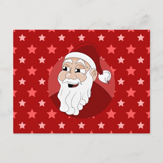 サンタクロース漫画 シーズンポストカード (正面)