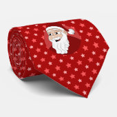 サンタクロース漫画 ネクタイ (ロール)
