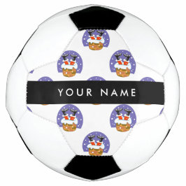 サンタクロース煙突，雪，クリスマス，新年 サッカーボール