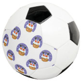 サンタクロース煙突，雪，クリスマス，新年 サッカーボール (3/4)