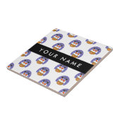 サンタクロース煙突,雪,クリスマス,新年 タイル (側面)