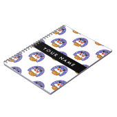 サンタクロース煙突，雪，クリスマス，新年 ノートブック (左側)