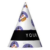 サンタクロース煙突,雪,クリスマス,新年 パーティーハット (左)