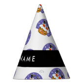 サンタクロース煙突,雪,クリスマス,新年 パーティーハット (右)